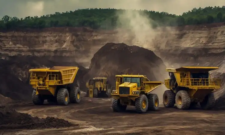 Mineradoras afetadas